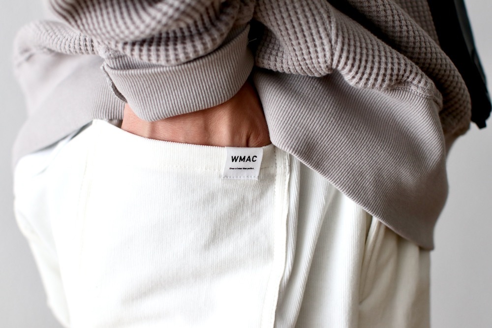 �ں����١�WONDER MOUNTAIN ATHLETIC CLUB(�������ޥ���ƥ� ��������å� �����) "Playing Pants No.01 -Micro Corduroy-"