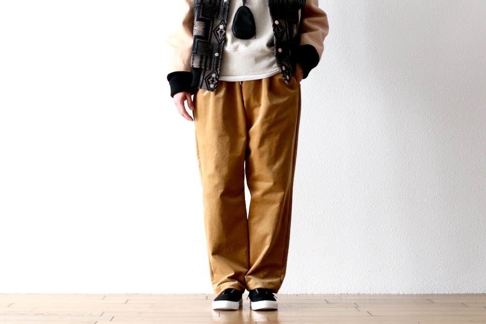 �ں����١�WONDER MOUNTAIN ATHLETIC CLUB(�������ޥ���ƥ� ��������å� �����) "Playing Pants No.01 -Micro Corduroy-"