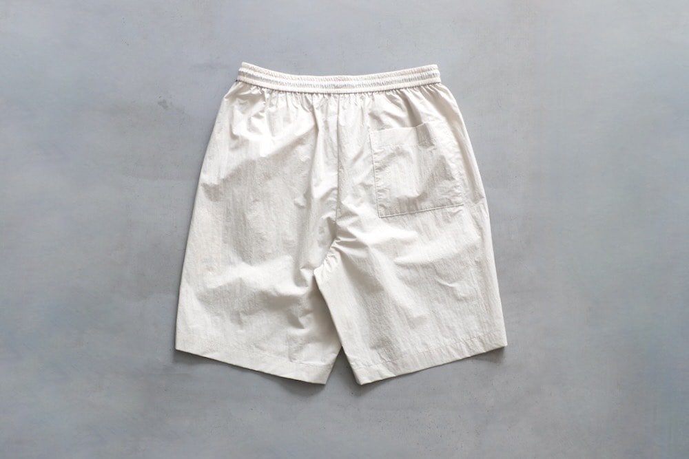 ATON /ショーツ TRAVEL NYLON | WIDE EASY SHORTS – ATON | エイトン