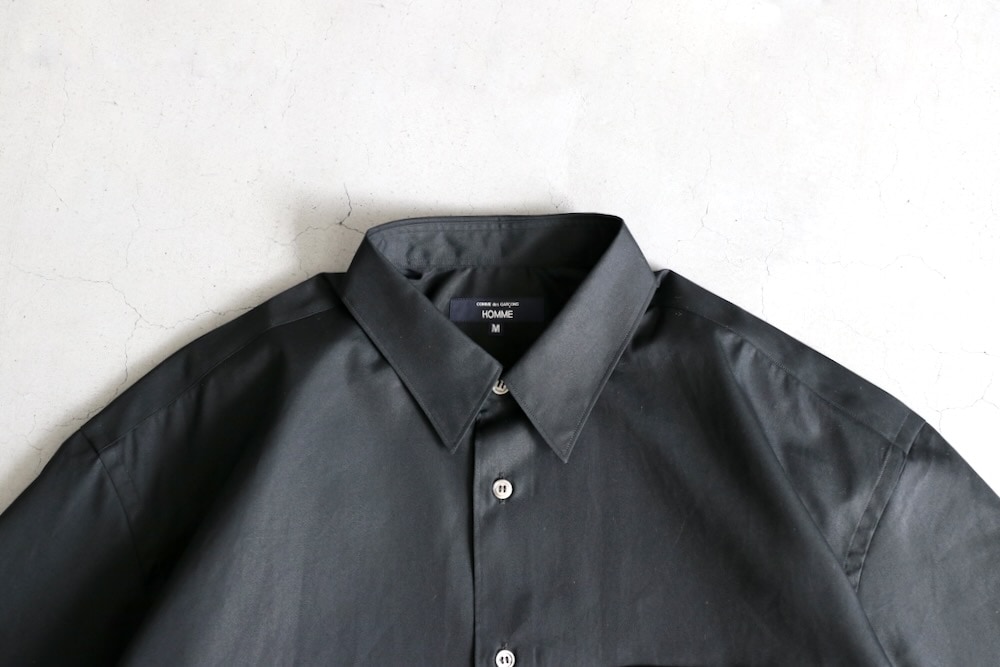 【美品】COMME des GARCONS HOMME綿ブロードミリタリーシャツ COMME des GARCONS HOMME（コム デ ギャルソン・オム）の「綿