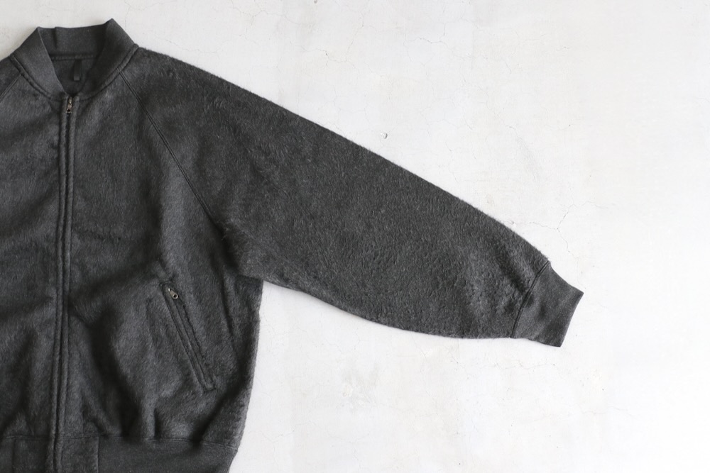 blurhms(�֥顼�ॹ) "Pe/Silk Fleece Bomber Jacket"