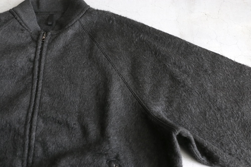 blurhms(�֥顼�ॹ) "Pe/Silk Fleece Bomber Jacket"