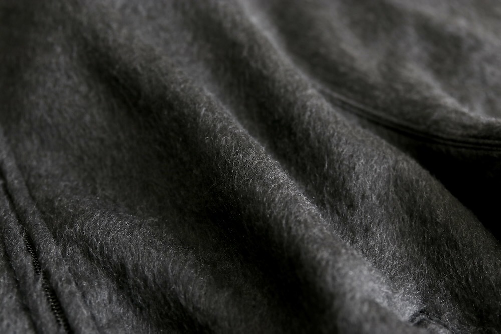 blurhms(�֥顼�ॹ) "Pe/Silk Fleece Bomber Jacket"