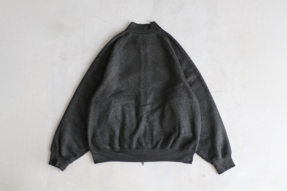 blurhms24awブラームスPe/silkFleeceTrackJacket blurhms (ブラームス) Pe/Silk Fleece Track Jacket