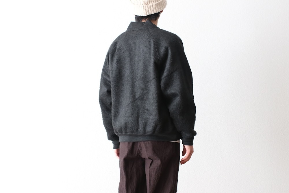 blurhms(�֥顼�ॹ) "Pe/Silk Fleece Bomber Jacket"