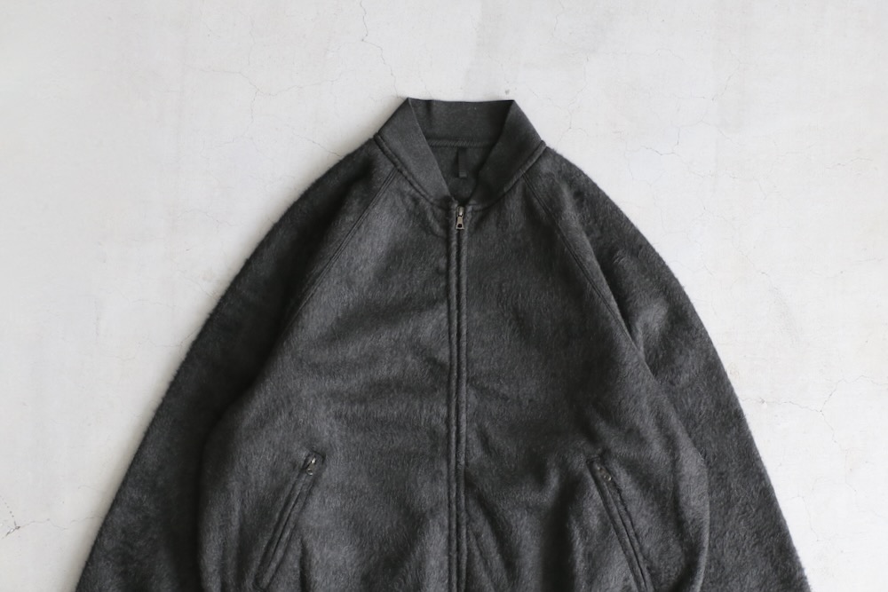blurhms(�֥顼�ॹ) "Pe/Silk Fleece Bomber Jacket"