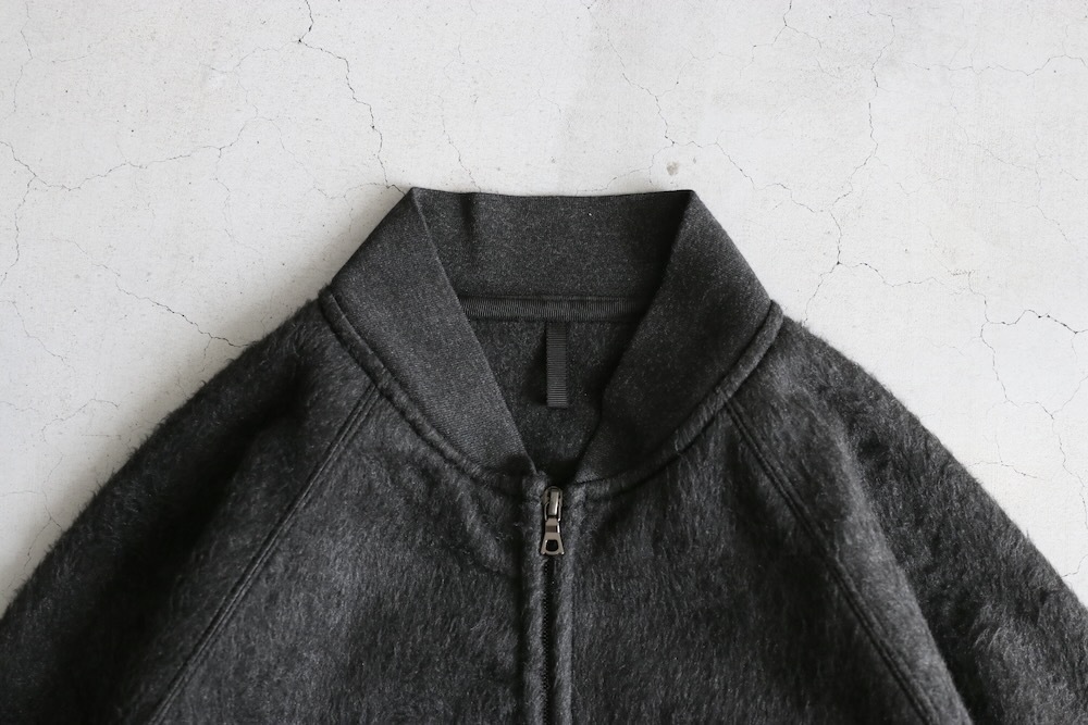 blurhms(�֥顼�ॹ) "Pe/Silk Fleece Bomber Jacket"