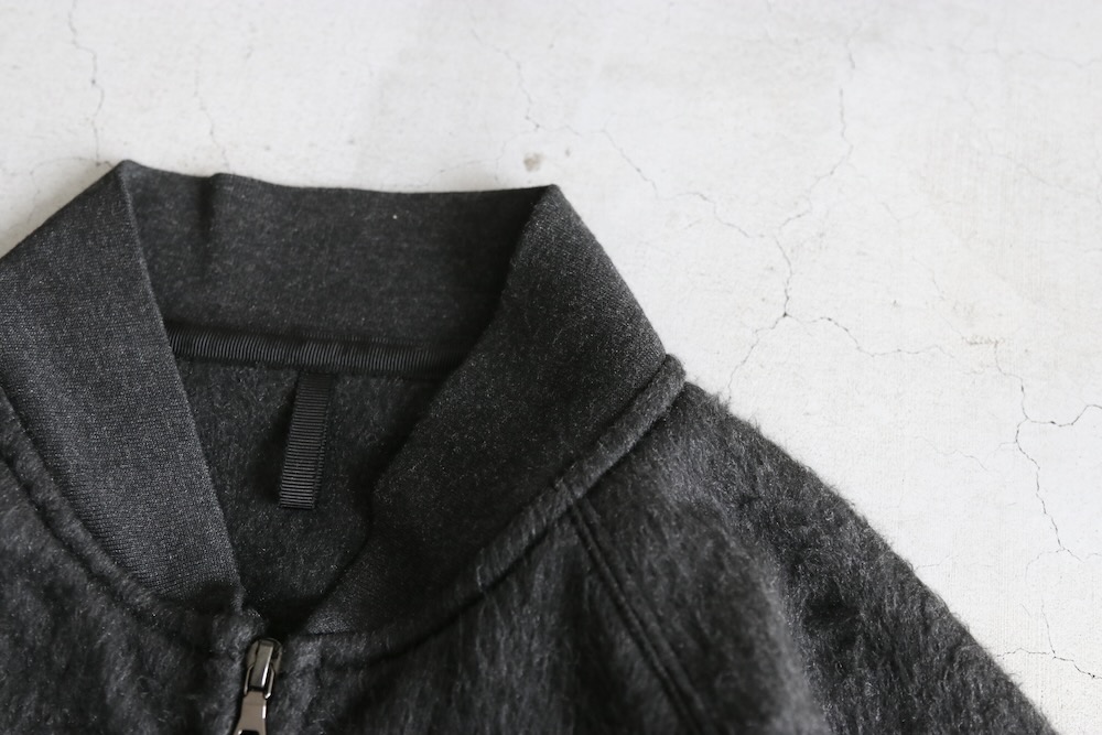 blurhms(�֥顼�ॹ) "Pe/Silk Fleece Bomber Jacket"