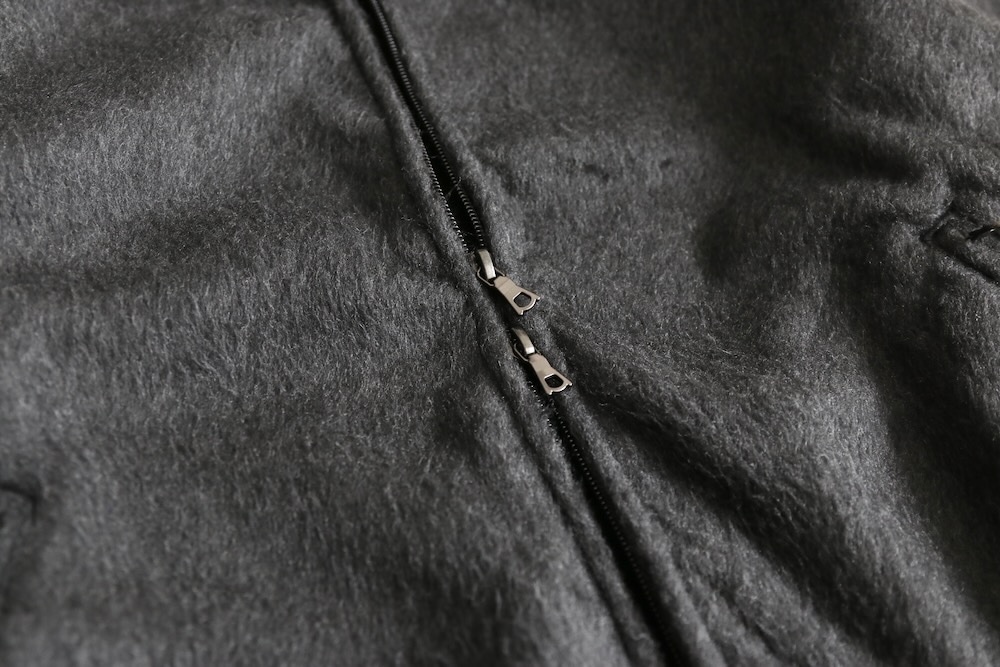 blurhms(�֥顼�ॹ) "Pe/Silk Fleece Bomber Jacket"