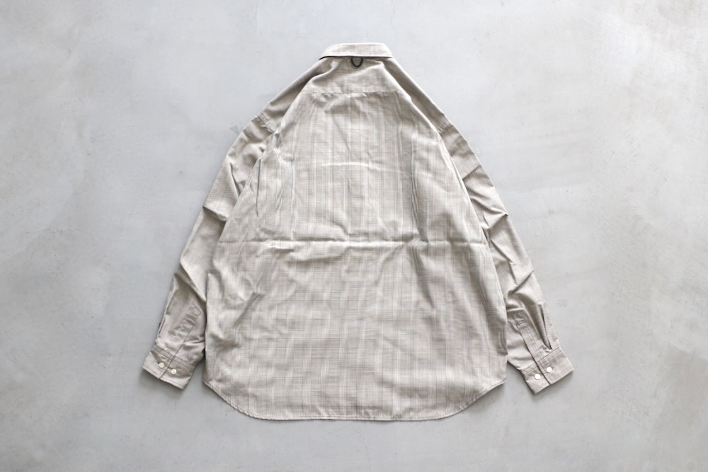 DAIWA PIER39( ԥƥʥ) "TECH REGULAR COLLAR SHIRT L/S GLEN CHECK"