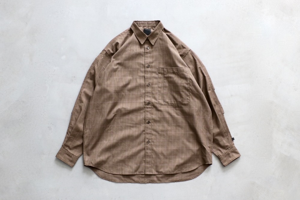 DAIWA PIER39( ԥƥʥ) "TECH REGULAR COLLAR SHIRT L/S GLEN CHECK"