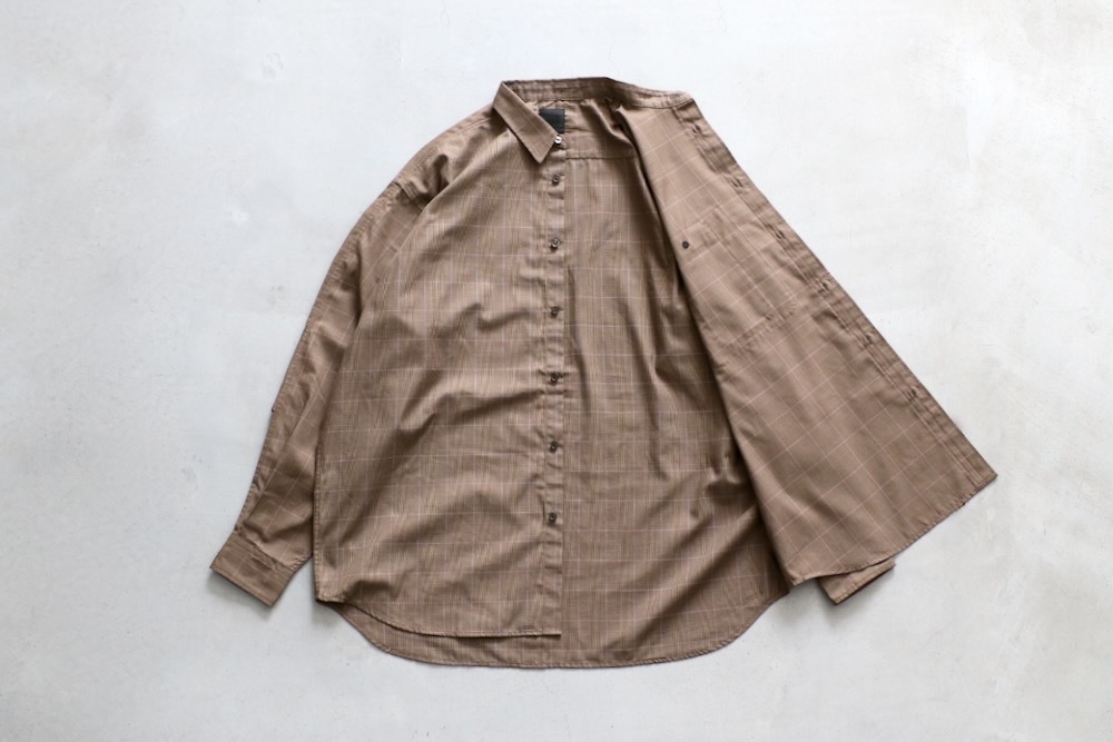 DAIWA PIER39( ԥƥʥ) "TECH REGULAR COLLAR SHIRT L/S GLEN CHECK"