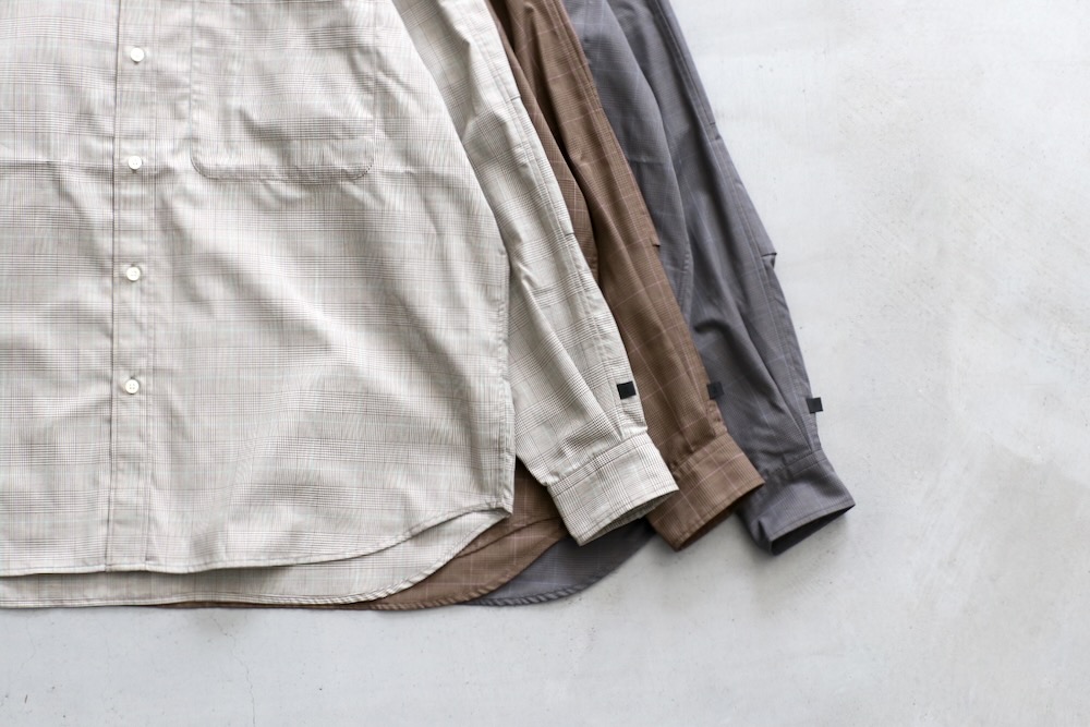 DAIWA PIER39( ԥƥʥ) "TECH REGULAR COLLAR SHIRT L/S GLEN CHECK"