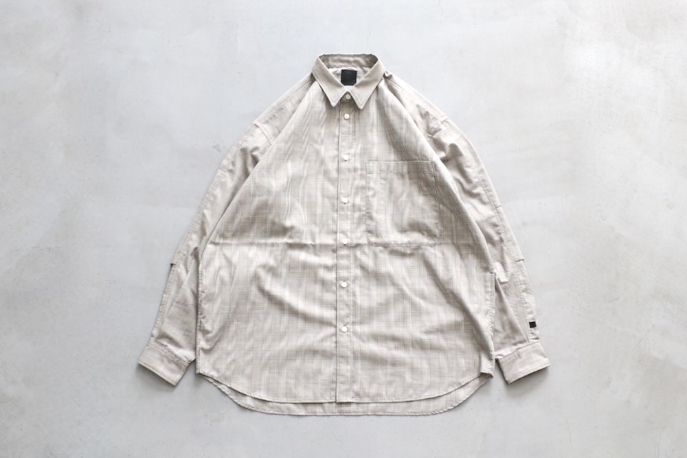 DAIWA PIER39( ԥƥʥ) "TECH REGULAR COLLAR SHIRT L/S GLEN CHECK"