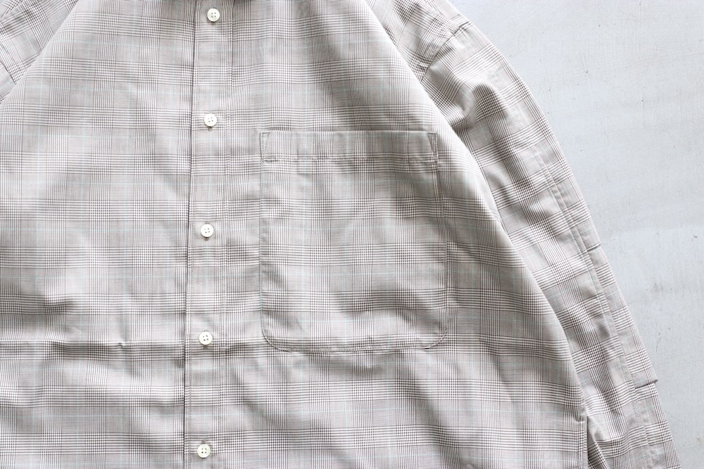 DAIWA PIER39( ԥƥʥ) "TECH REGULAR COLLAR SHIRT L/S GLEN CHECK"