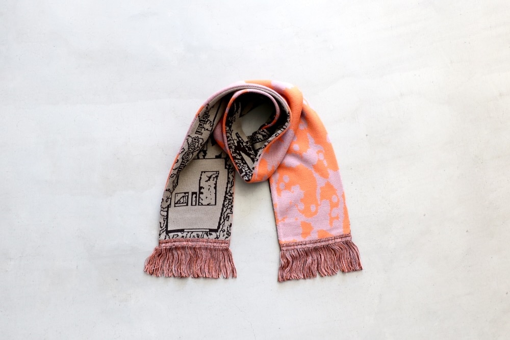 新品　bal JACQUARD KNIT SOCCER SCARF MULTI BAL / JACQUARD KNIT SOCCER SCARF / MULTI | Soph