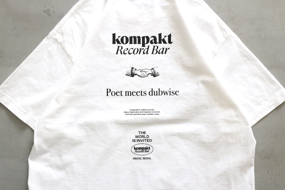 limited】POET MEETS DUBWISE × Kompakt Record Bar (ポエトミーツ