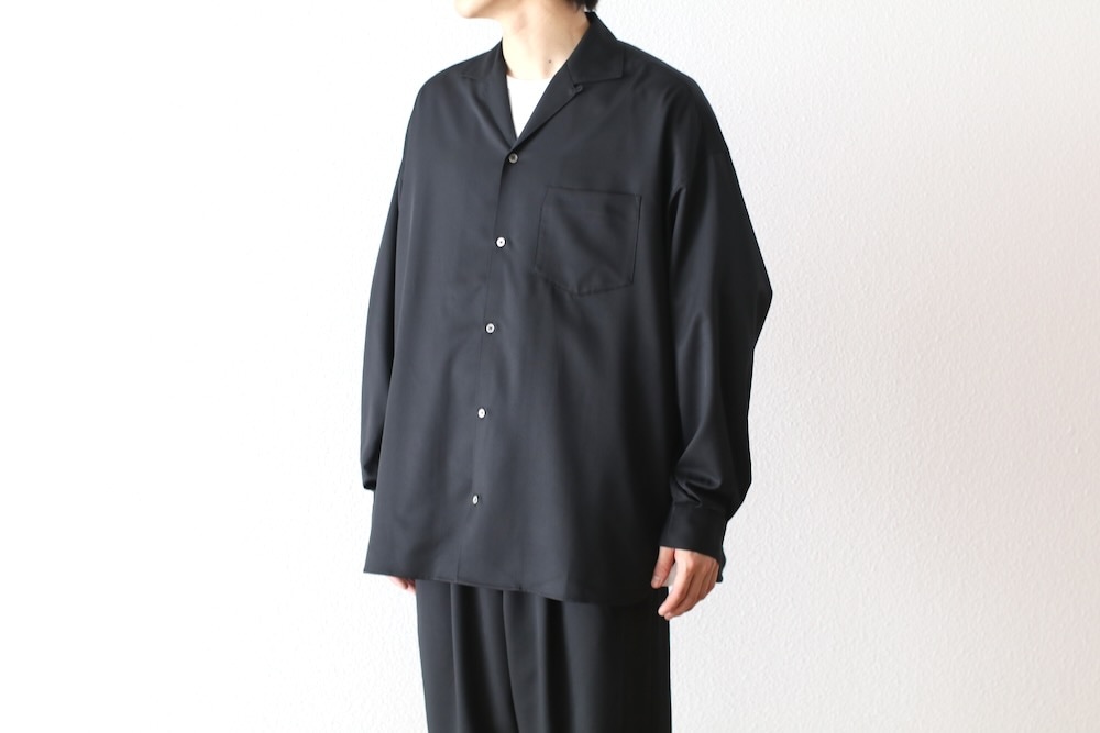 FreshService(�ե�å��奵���ӥ�) "COOLFIBER OPEN COLLAR L/S SHIRT"