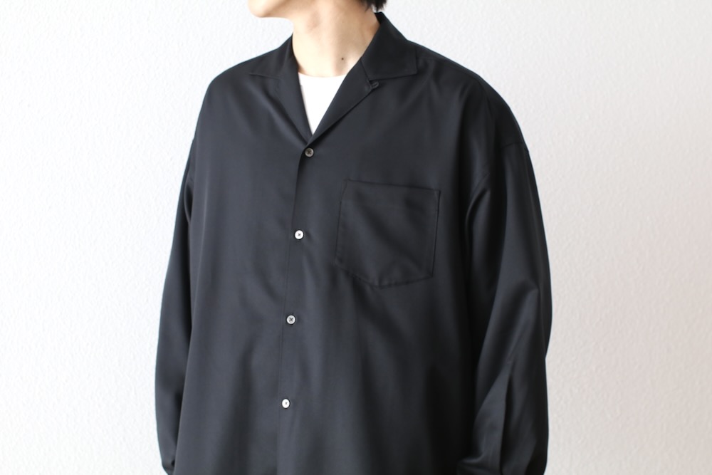 FreshService(�ե�å��奵���ӥ�) "COOLFIBER OPEN COLLAR L/S SHIRT"