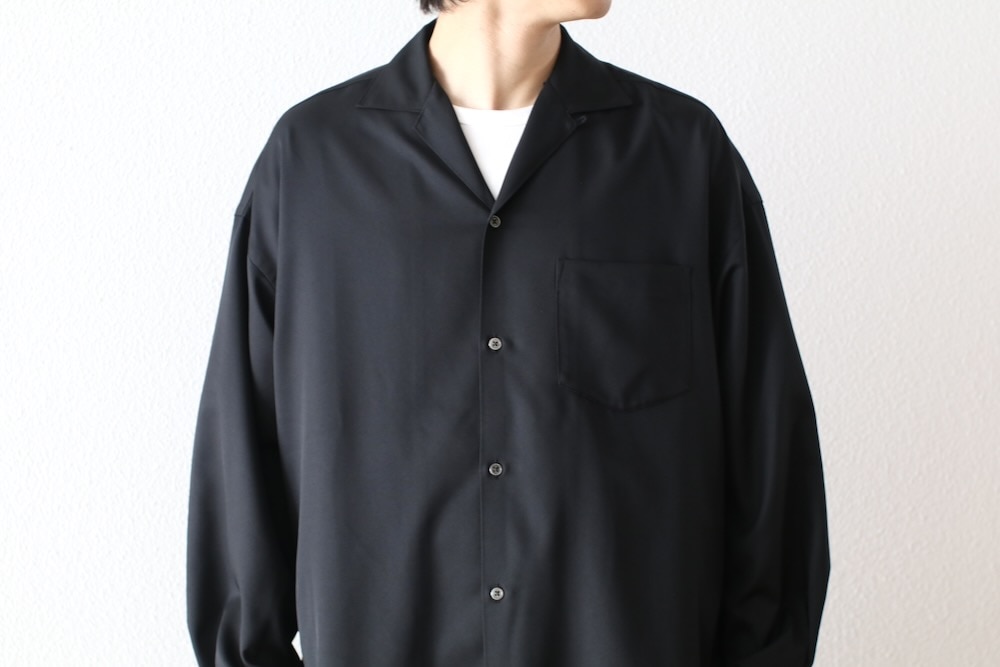 FreshService(�ե�å��奵���ӥ�) "COOLFIBER OPEN COLLAR L/S SHIRT"