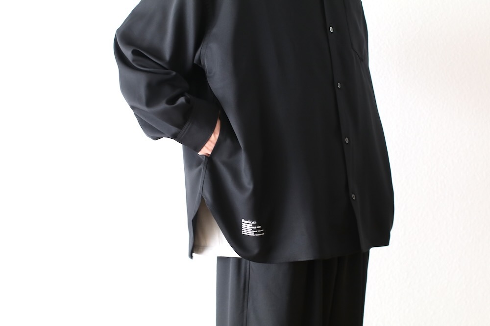 FreshService(�ե�å��奵���ӥ�) "COOLFIBER OPEN COLLAR L/S SHIRT"