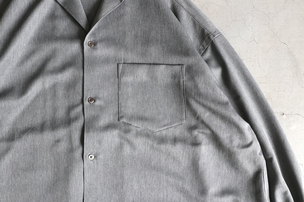 FreshService(�ե�å��奵���ӥ�) "COOLFIBER OPEN COLLAR L/S SHIRT"