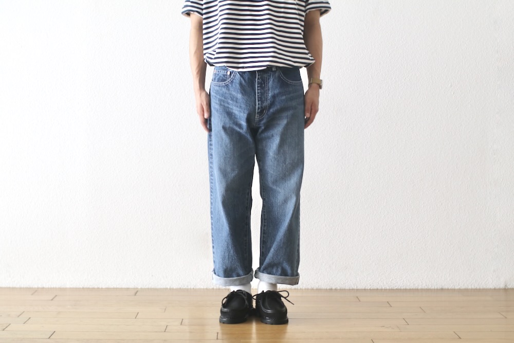 itten. (åƥ) "itten 07 Five Pocket Denim Pants -Vintage wash-"