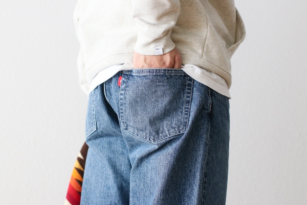 JAPAN MADEitten. (åƥ) "itten 07 Five Pocket Denim Pants -Vintage wash-"