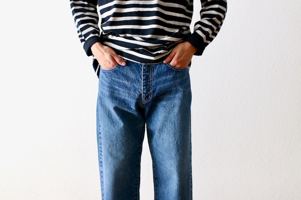 JAPAN MADEitten. (åƥ) "itten 07 Five Pocket Denim Pants -Vintage wash-"
