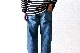 JAPAN MADEitten. (åƥ) "itten 07 Five Pocket Denim Pants -Vintage wash-"