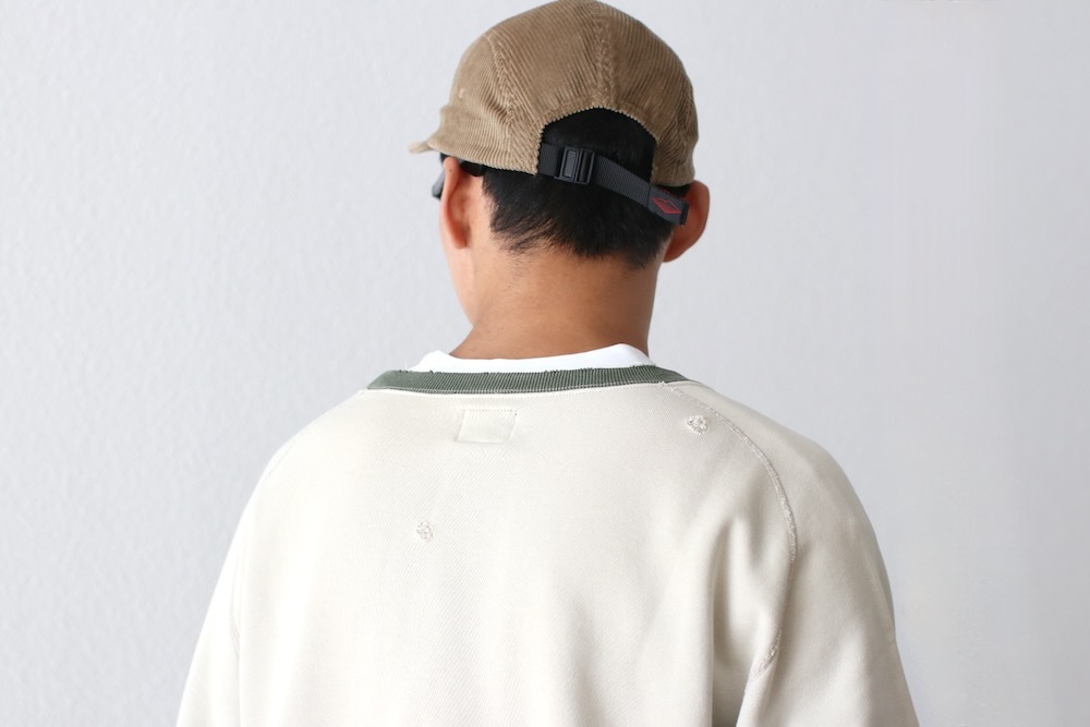 Needles(ˡɥ륺) "2-Tone Crew Neck Sweat Shirt - Cotton French Terry"