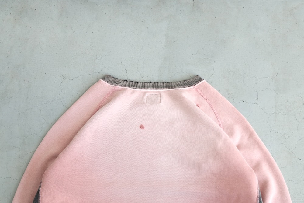 Needles(ˡɥ륺) "2-Tone Crew Neck Sweat Shirt - Cotton French Terry"