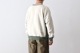Needles(ˡɥ륺) "2-Tone Crew Neck Sweat Shirt - Cotton French Terry"
