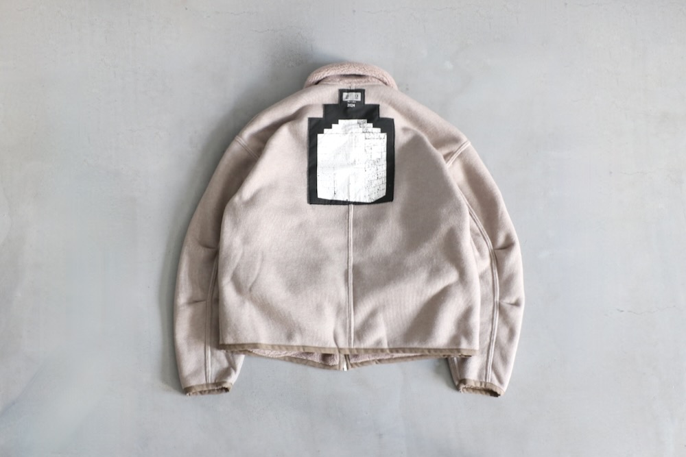 C.E(��������) "COLLARED BOA ZIP UP"