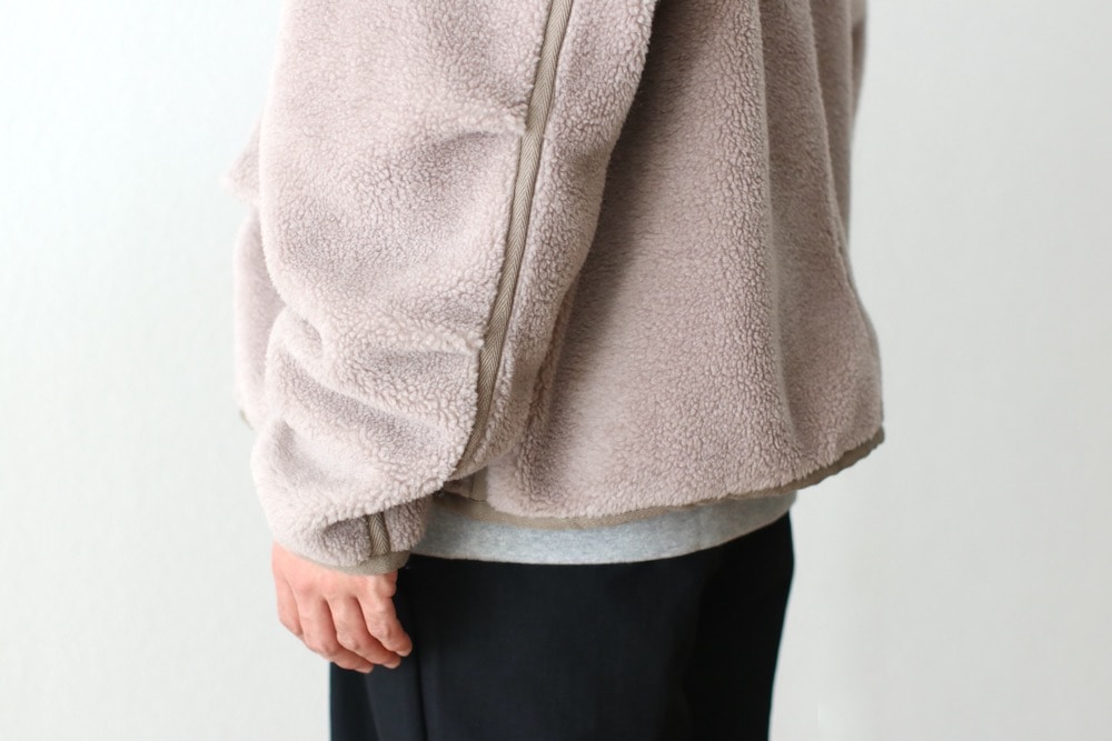 C.E(��������) "COLLARED BOA ZIP UP"