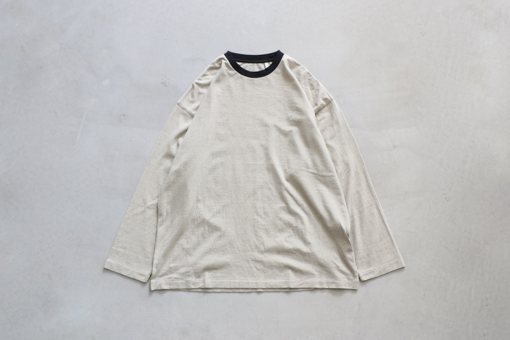 KAPTAIN SUNSHINE(ץƥ󥵥󥷥㥤) "Hard Twisted Stripe Jersey L/S Tee"