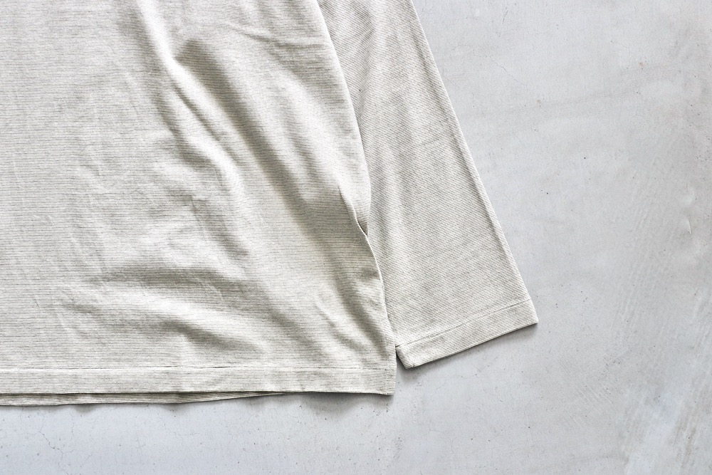 KAPTAIN SUNSHINE(ץƥ󥵥󥷥㥤) "Hard Twisted Stripe Jersey L/S Tee"
