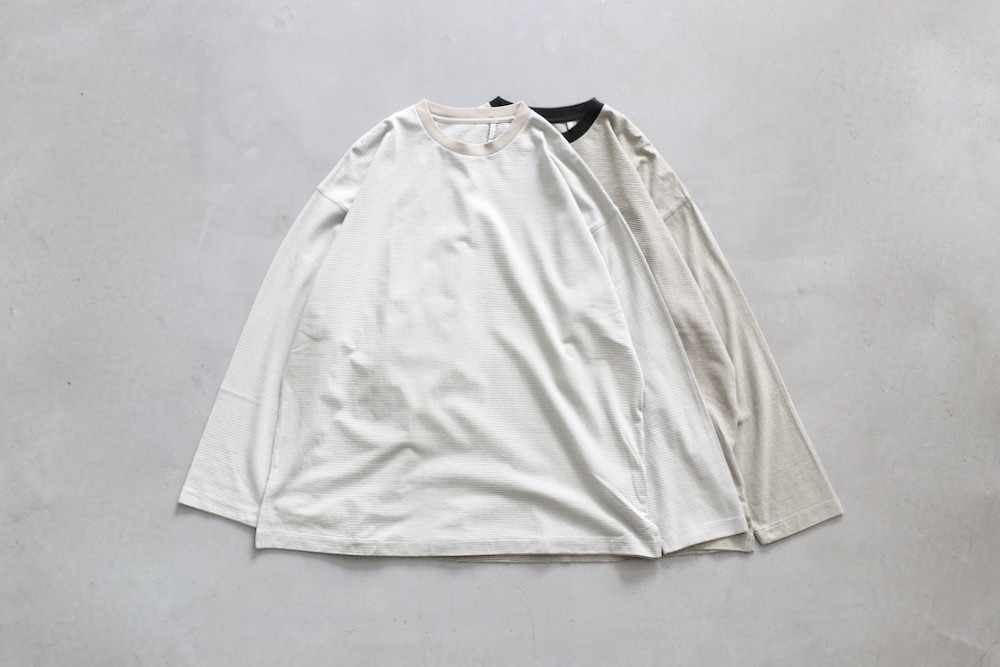 KAPTAIN SUNSHINE(ץƥ󥵥󥷥㥤) "Hard Twisted Stripe Jersey L/S Tee"