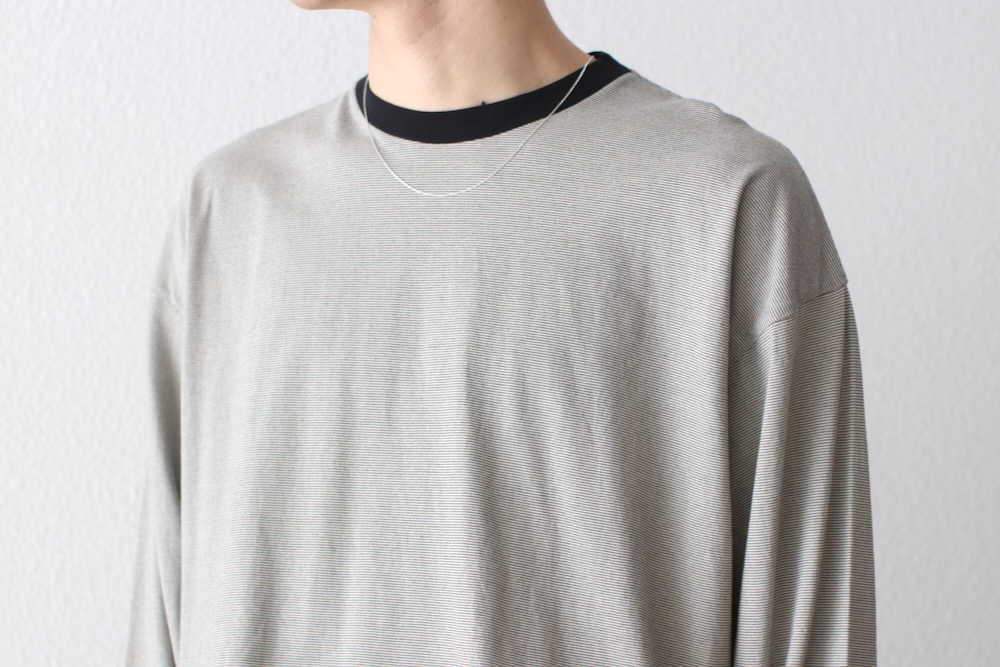 KAPTAIN SUNSHINE(ץƥ󥵥󥷥㥤) "Hard Twisted Stripe Jersey L/S Tee"