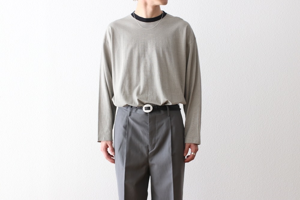 KAPTAIN SUNSHINE(ץƥ󥵥󥷥㥤) "Hard Twisted Stripe Jersey L/S Tee"