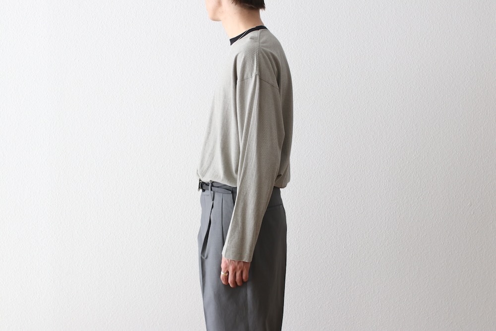 KAPTAIN SUNSHINE(ץƥ󥵥󥷥㥤) "Hard Twisted Stripe Jersey L/S Tee"