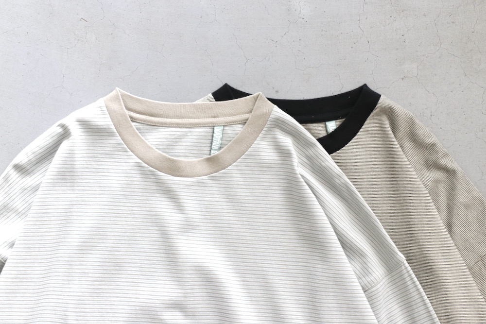 KAPTAIN SUNSHINE(ץƥ󥵥󥷥㥤) "Hard Twisted Stripe Jersey L/S Tee"