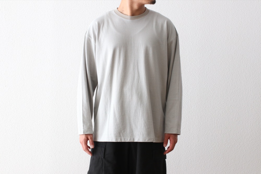 KAPTAIN SUNSHINE(ץƥ󥵥󥷥㥤) "Hard Twisted Stripe Jersey L/S Tee"