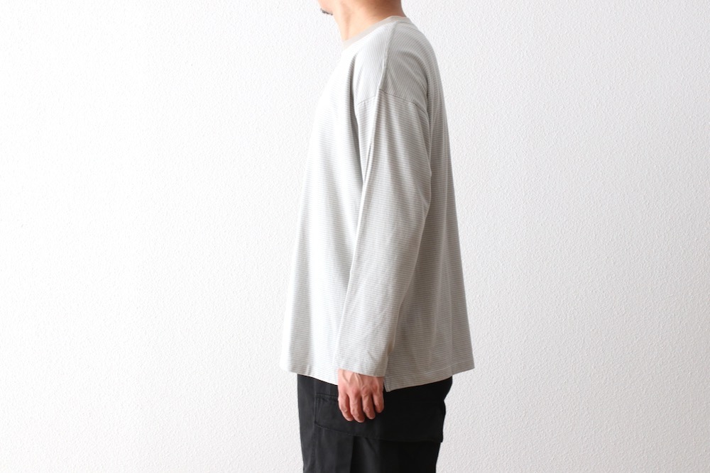 KAPTAIN SUNSHINE(ץƥ󥵥󥷥㥤) "Hard Twisted Stripe Jersey L/S Tee"