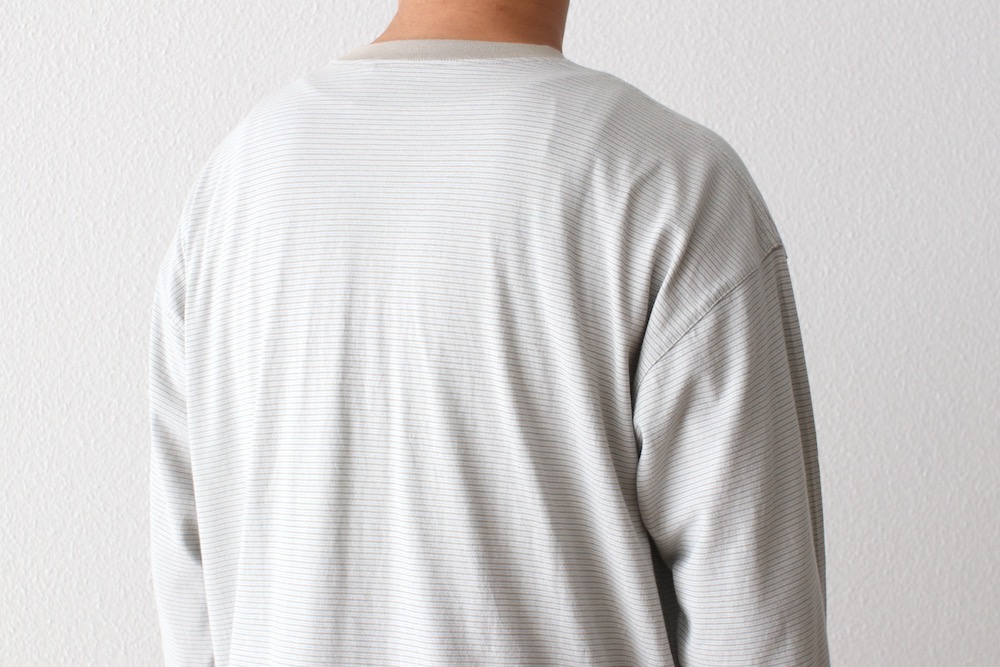 KAPTAIN SUNSHINE(ץƥ󥵥󥷥㥤) "Hard Twisted Stripe Jersey L/S Tee"