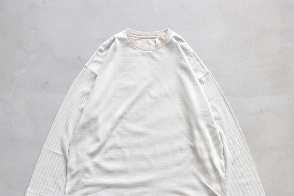 KAPTAIN SUNSHINE(ץƥ󥵥󥷥㥤) "Hard Twisted Stripe Jersey L/S Tee"
