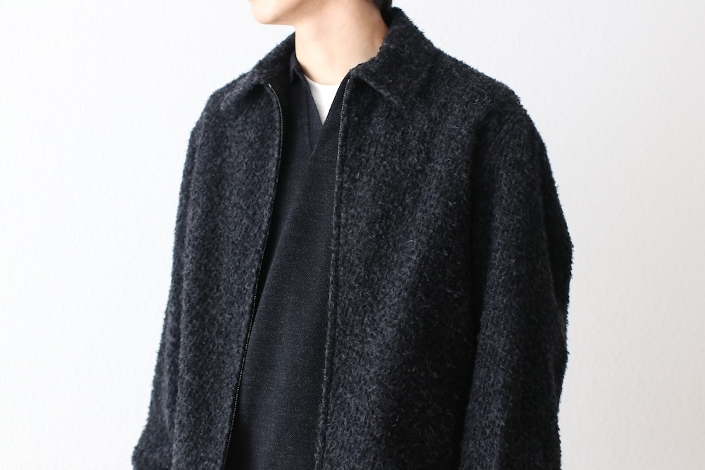 ブラームス　blurhms ウールコート ジッパー付き blurhms(ブラームス) 