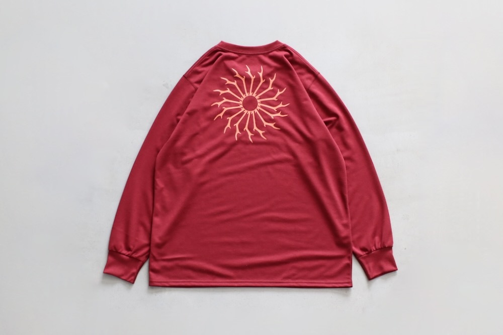 South2 West8 (ġ ȥ) "L/S Round Pocket Tee - Circle Horn"