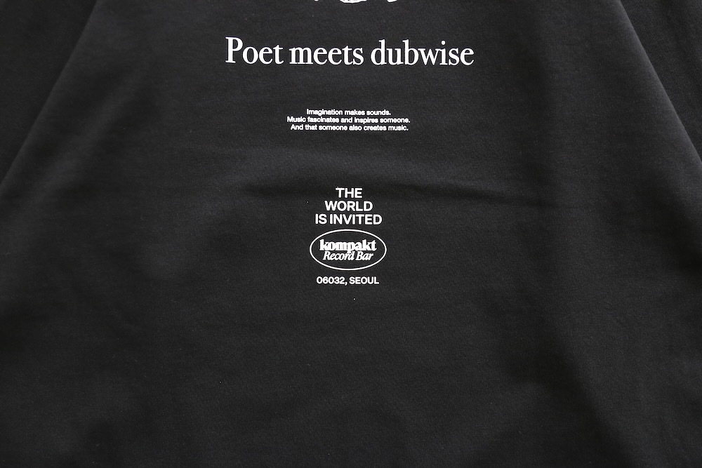 【limited】POET MEETS DUBWISE × Kompakt Record Bar (ポエトミーツダブワイズ × コンパクト ...