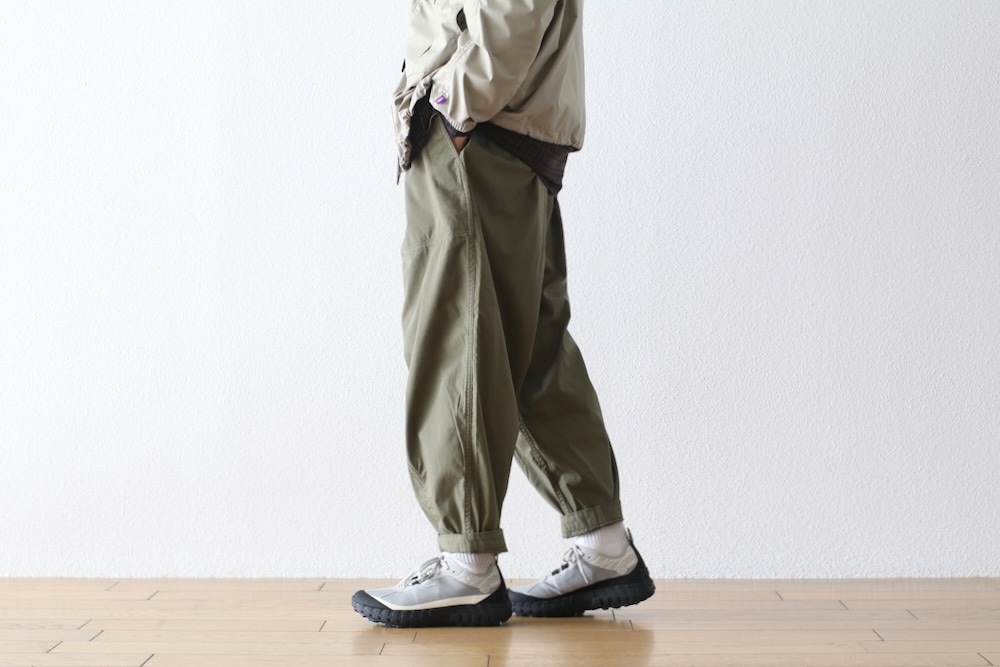 THE NORTH FACE PURPLE LABEL (�� �Ρ��� �ե����� �ѡ��ץ� �졼�٥�) "Ripstop Wide Cropped Field Pants"
